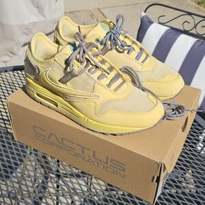 Travis Scott Nike Air Max 1 Cactus Jack Saturn Gold